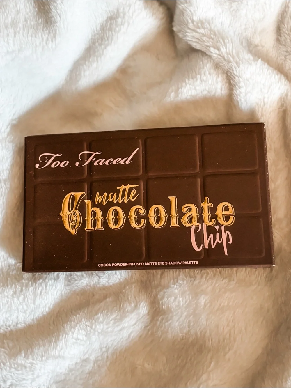 NIB! Too Faced Chocolate Chip Eyeshadow Palette